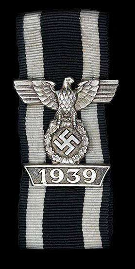 2nd class 1939 Clasp to the 1914 Iron Cross by CE Juncker